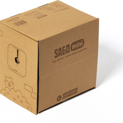 Sago Mini Plush Gift Pack 4 Stuffed Animals for Kids Ages 3+