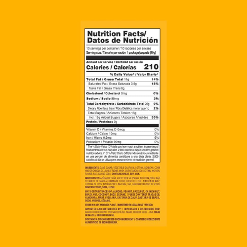 Bauducco Chocolate & Vanilla Wafer Cookies , Single Serve , 3 Layer Cream , 28.2oz (20 Pack)