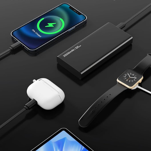 4-in-1 Retractable Car Charger β USB-C & USB-A Fast Charging
