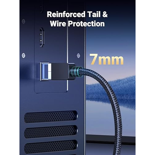 UGREEN Cat 8 Ethernet Cable โ 6FT, 40Gbps Braided LAN Cord