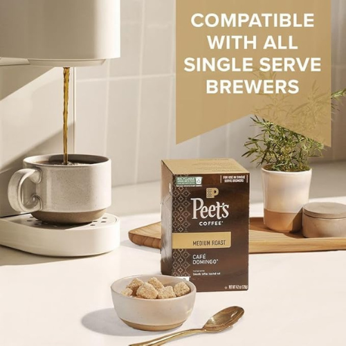 Peet’s Coffee Pods – Major Dickason’s Blend, Dark Roast, 75 Ct