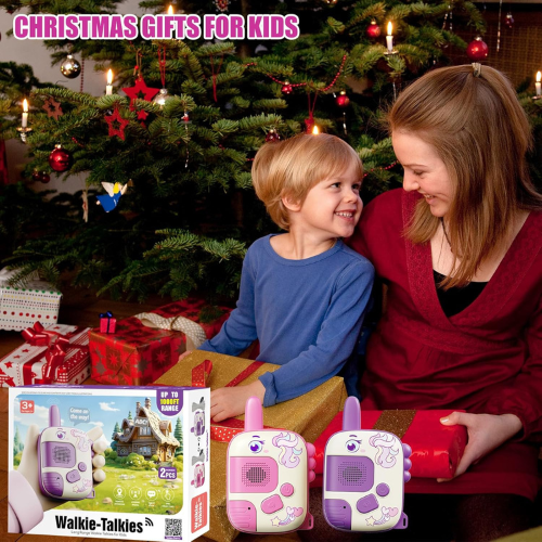 Walkie Talkies for Girls Unicorn 2 Pack Toys.