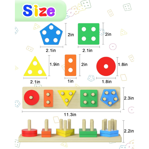 Montessori Wooden Sensory Toy