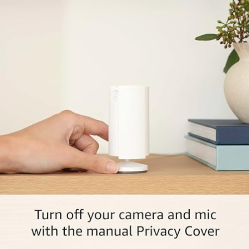 Ring Indoor Cam – 1080p HD Security Camera (White)