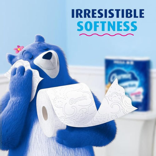 Charmin Ultra Soft Toilet Paper β 6 Mega Rolls (Equals 24 Regular Rolls)