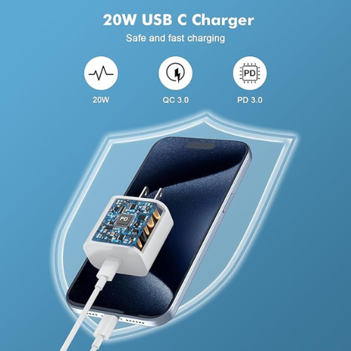 USB-C Wall Charger β 20W Fast Charging (4-Pack)