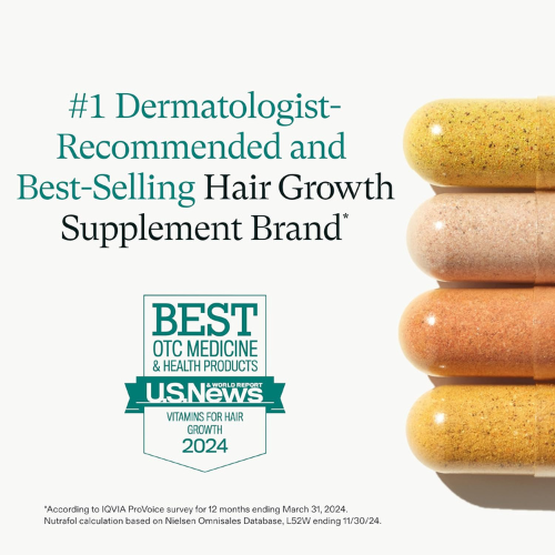 Nutrafol Women's Balance – Hair Growth Supplement for Ages 45+, 1-Month Supply