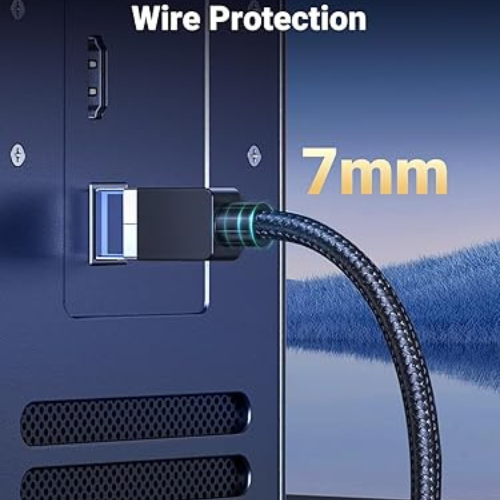 UGREEN Cat 8 Ethernet Cable โ 6FT, 40Gbps Braided LAN Cord