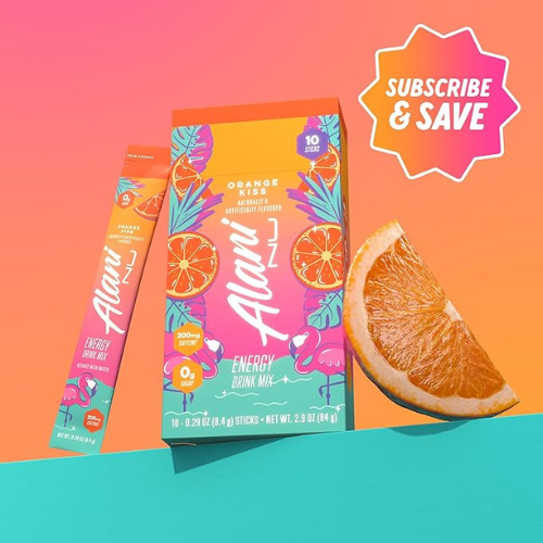 Alani Nu ORANGE KISS Energy Sticks – 10 Pack
