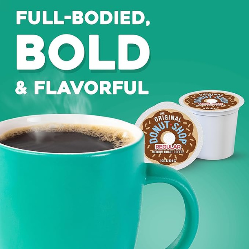 The Original Donut Shop Coffee Pods – Medium Roast, 72 Ct
