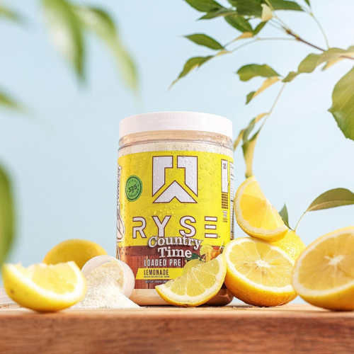 RYSE Loaded Pre Workout Powder – 30 Servings (Country Time Lemonade)