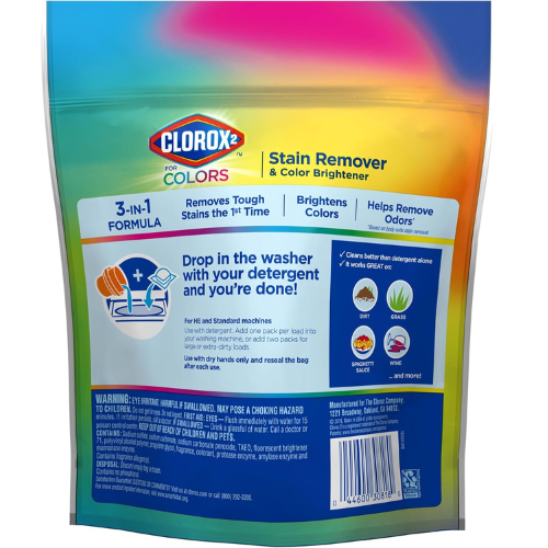 Clorox 2 for Colors , 40 Count.