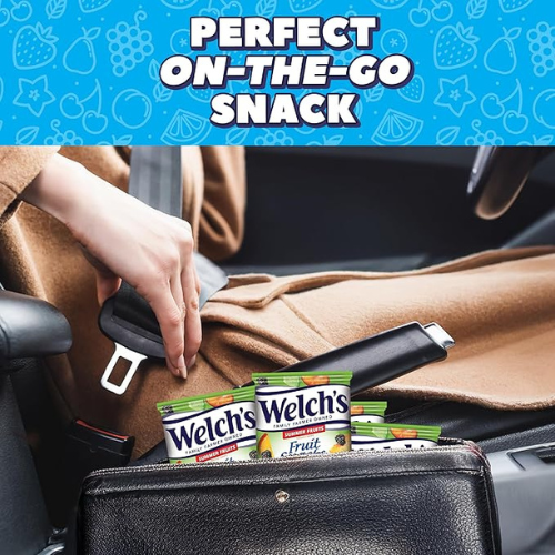 Welch’s Fruit Snacks Variety Pack – 60 Single-Serve Bags (0.8 oz Each)