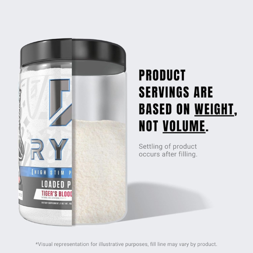 RYSE Loaded Pre Workout Powder – 30 Servings (Country Time Lemonade)
