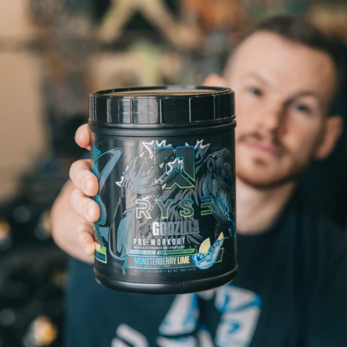 Ryse Noel Deyzel x Godzilla Pre-Workout – 40 Servings (Monsterberry Lime)
