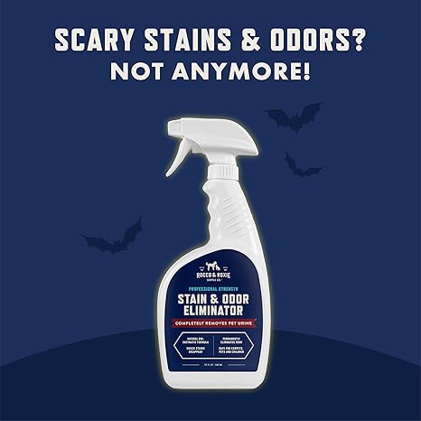 Rocco & Roxie Enzyme Cleaner – 32oz Pet Stain & Odor Eliminator Spray