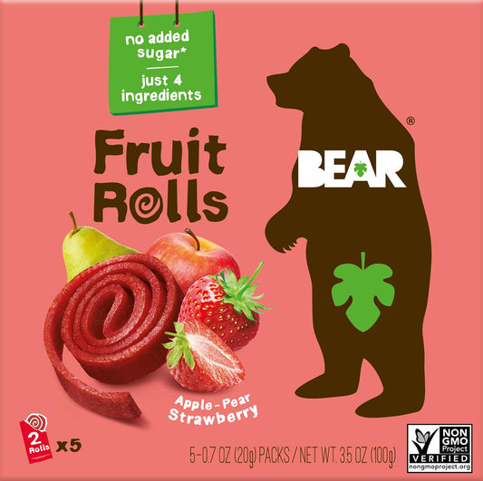 Bear Yoyo Strawberry Fruit Rolls.