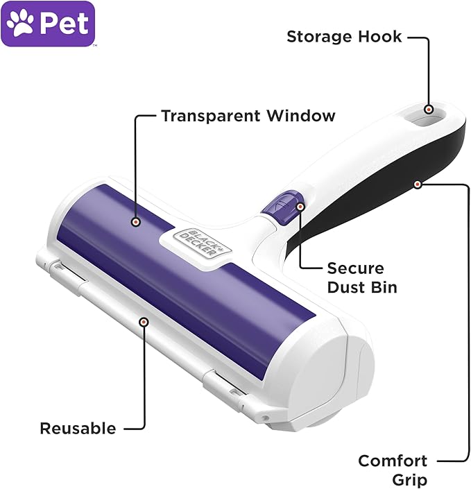 BLACK+DECKER Pet Hair Roller β HMSCT0001