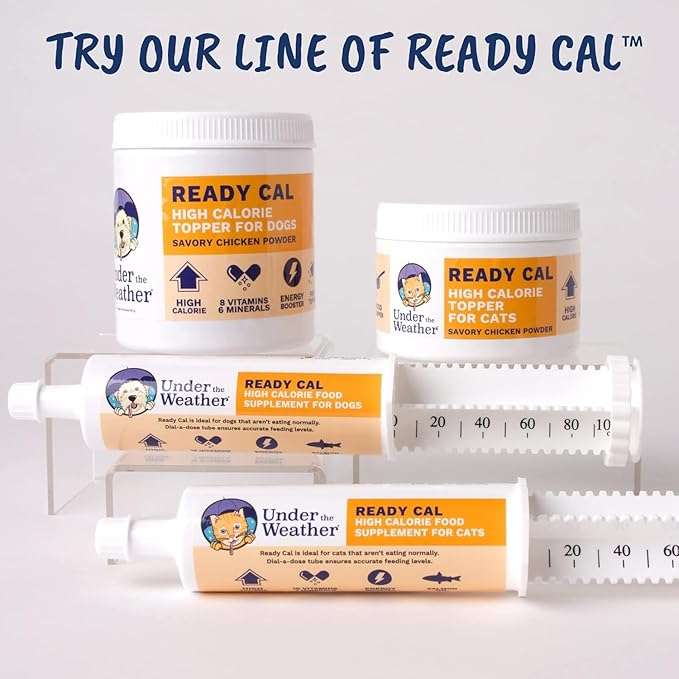 Ready Cal Powder for Cats – High-Calorie Appetite Booster, Chicken Flavor