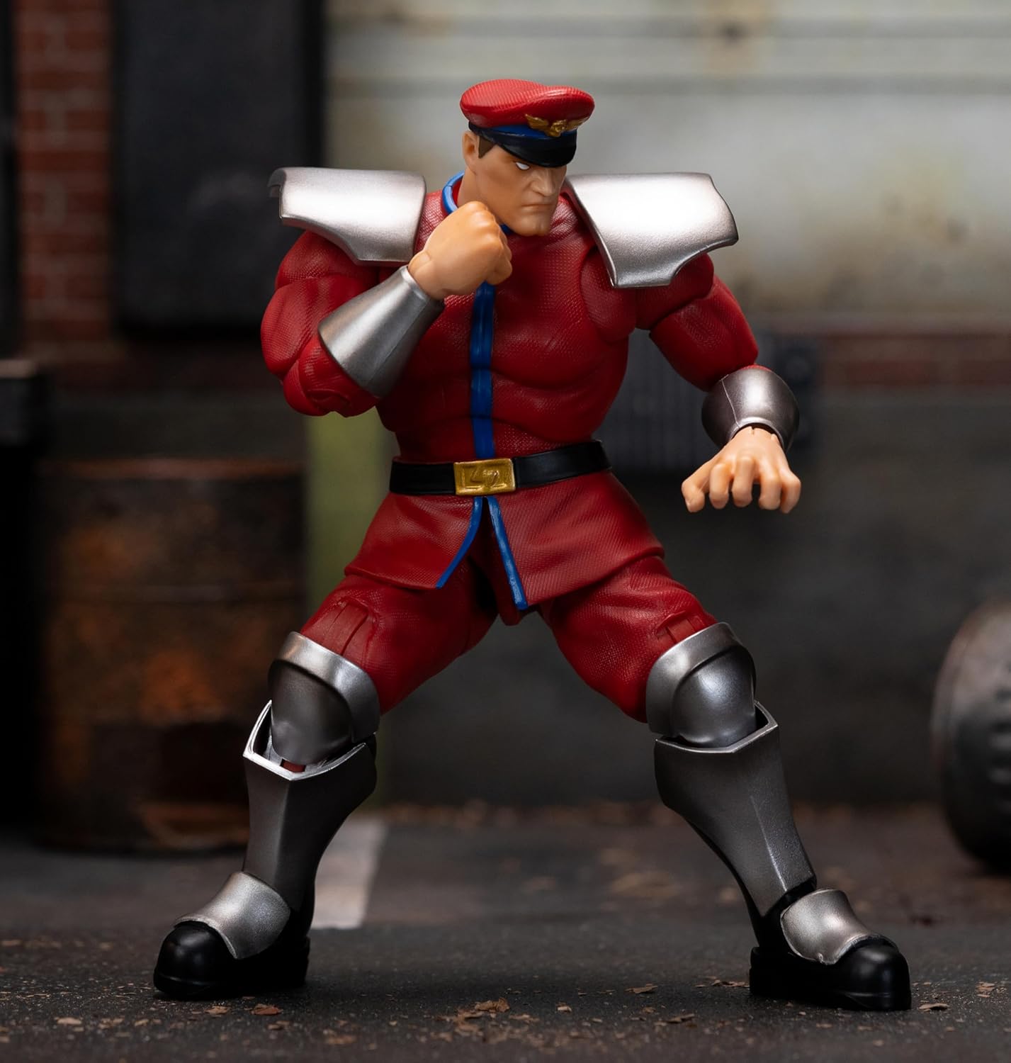 Jada Toys – Street Fighter II M. Bison Action Figure – 1:12 Scale, 6" Tall