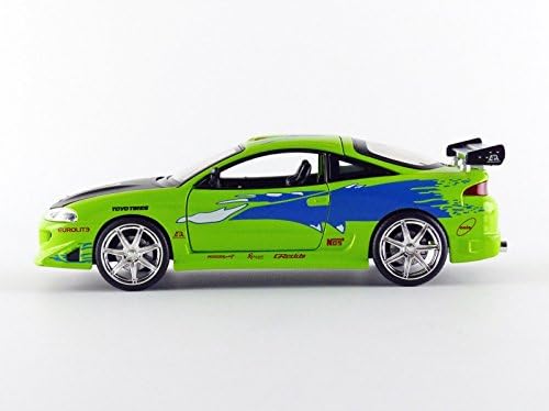 Fast & Furious 1:24 Brian's Mitsubishi Eclipse Die-Cast Car – Collectible Toy for Kids & Adults