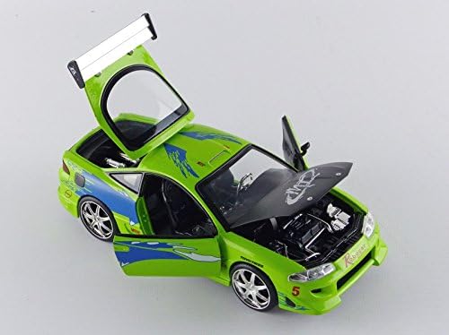 Fast & Furious 1:24 Brian's Mitsubishi Eclipse Die-Cast Car – Collectible Toy for Kids & Adults