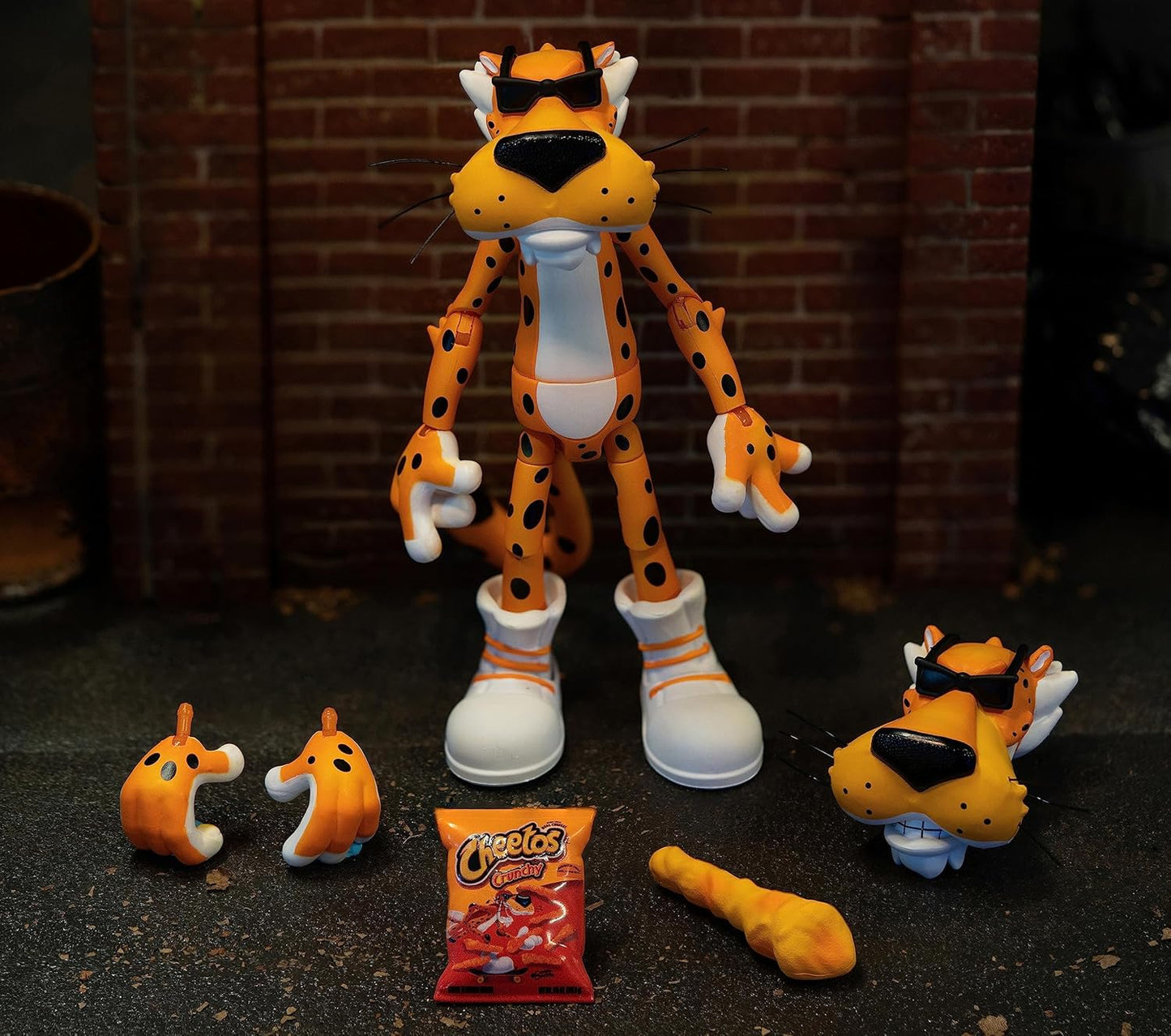 Cheetos 6" Chester Cheetah Action Figure – Collectible Toy for Kids & Adults