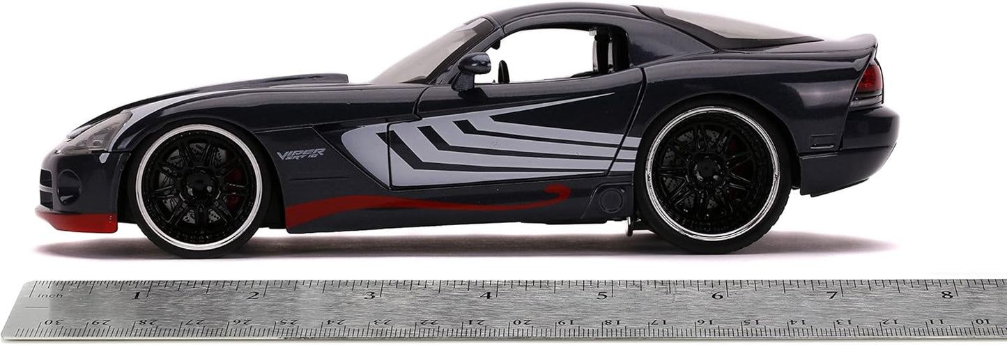 Jada 1:24 Diecast 2008 Viper with Venom Figure – Unisex Adult