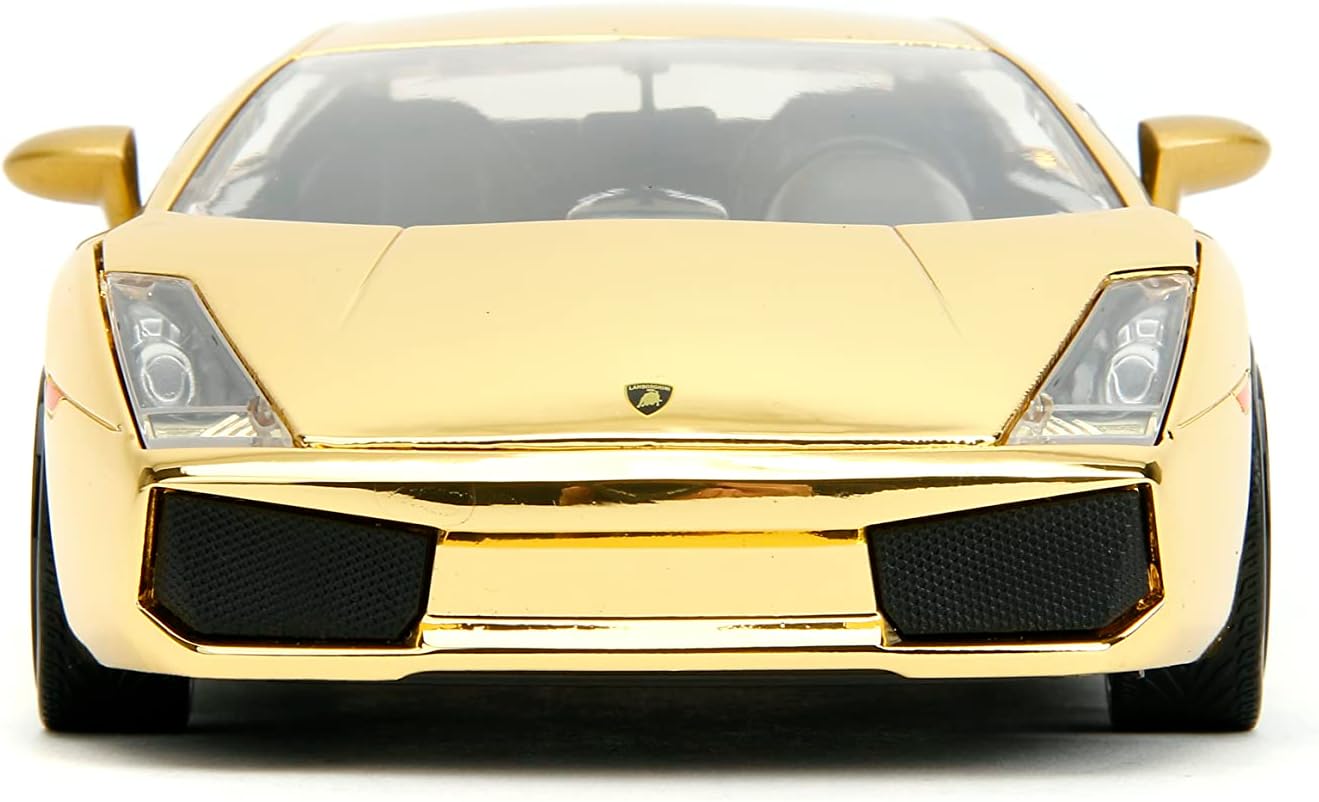 Fast & Furious 1:24 Lamborghini Gallardo Gold Chrome Die-Cast Car