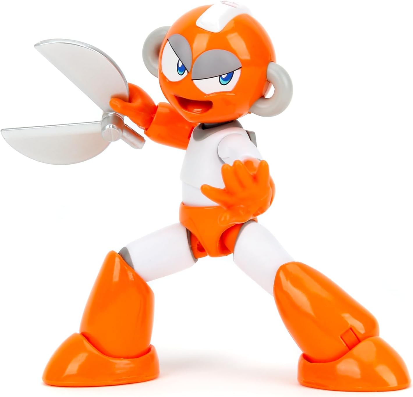 Jada Mega Man 4" Cut Man – 1:12 Scale Action Figure, Wave 2