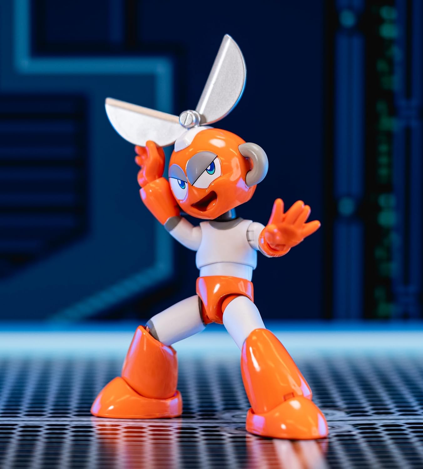 Jada Mega Man 4" Cut Man – 1:12 Scale Action Figure, Wave 2
