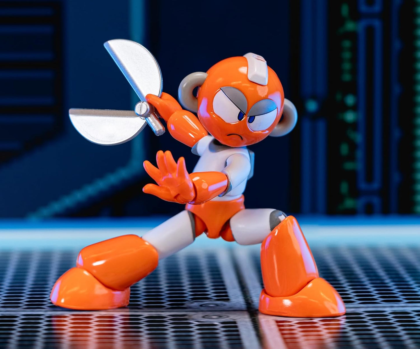 Jada Mega Man 4" Cut Man – 1:12 Scale Action Figure, Wave 2