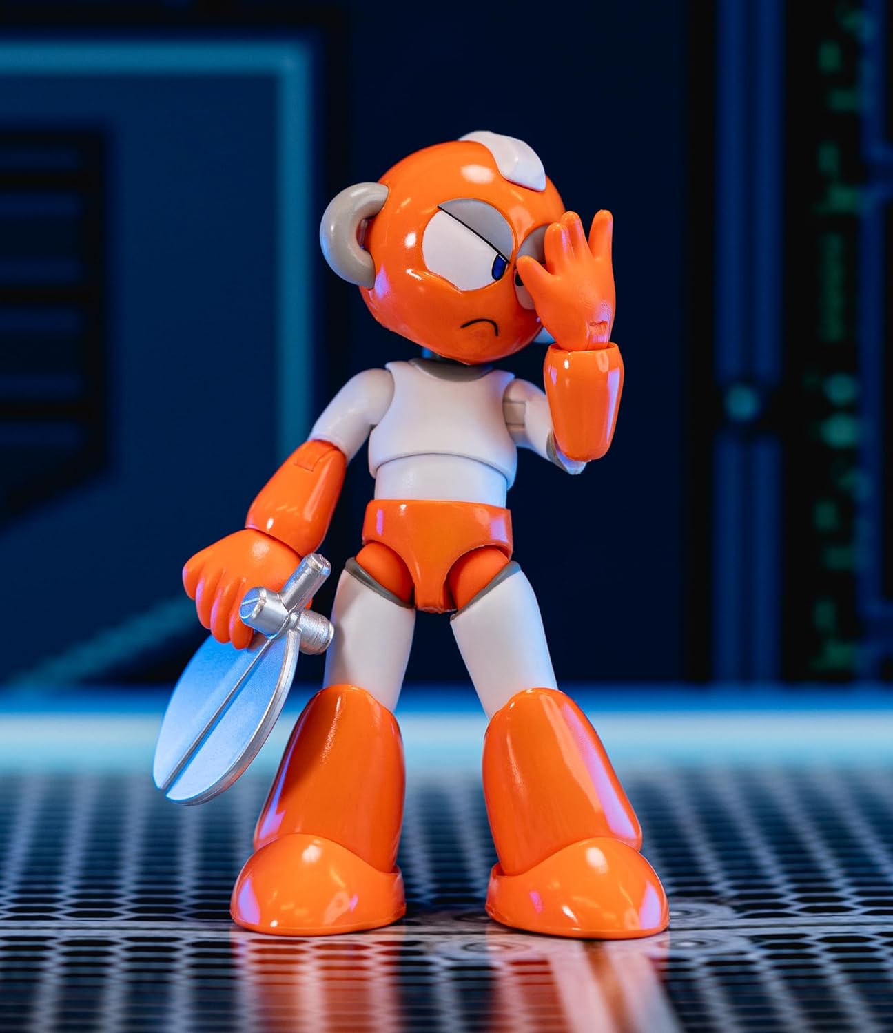Jada Mega Man 4" Cut Man – 1:12 Scale Action Figure, Wave 2