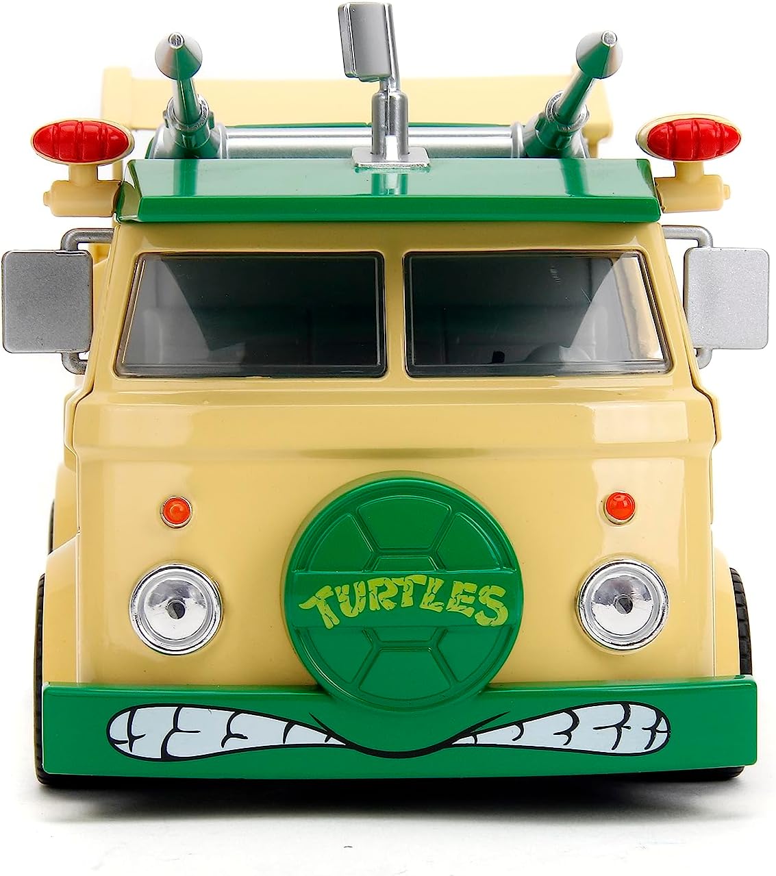 Teenage Mutant Ninja Turtles 1:24 Party Wagon Die-Cast Car & 2.75" Donatello Figure – Collectible Toy for Kids & Adults