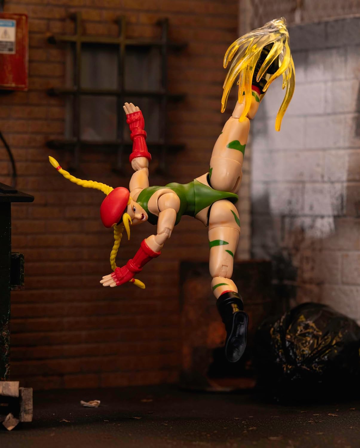 Jada Toys – Street Fighter II Cammy Action Figure – 1:12 Scale, 6" Tall