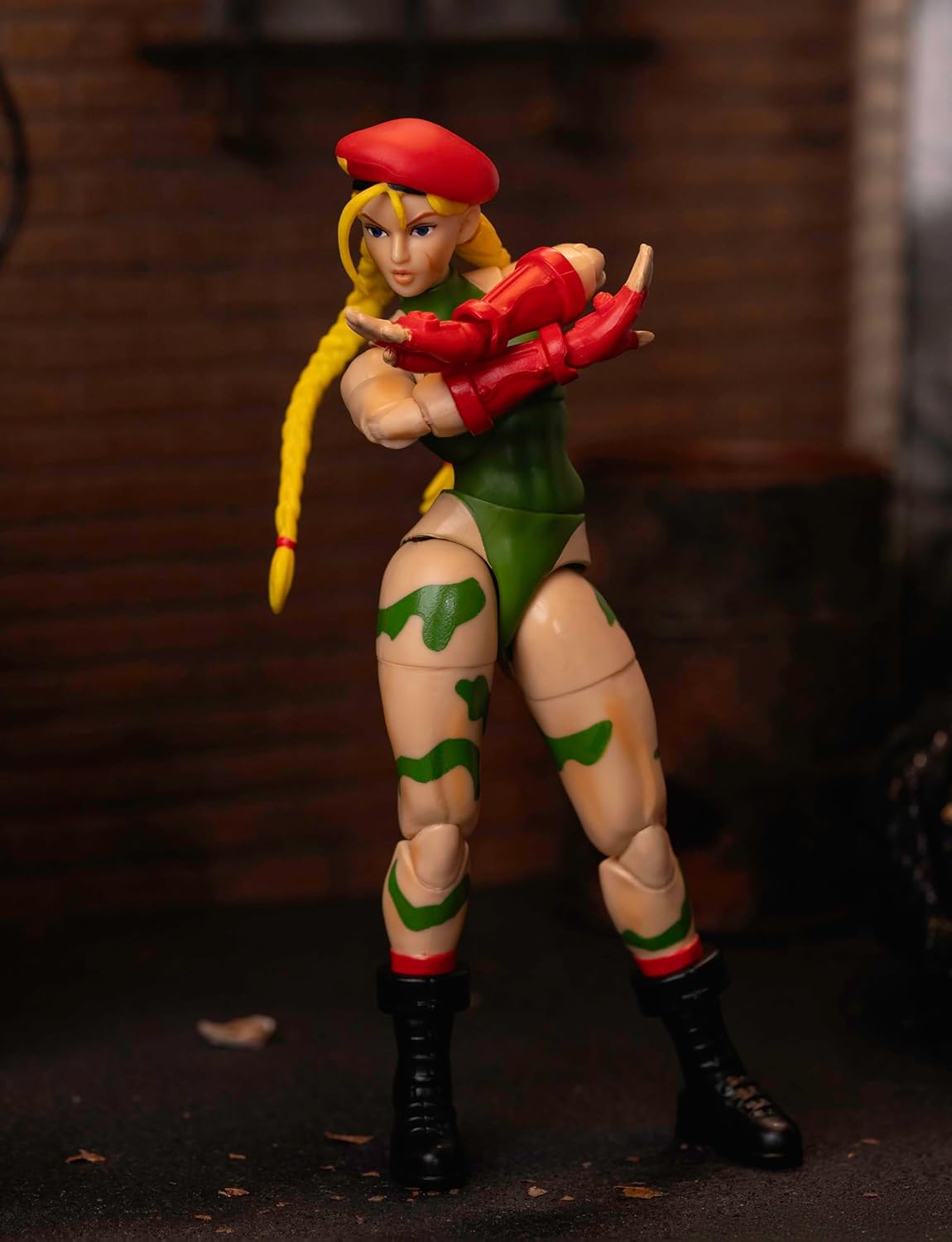 Jada Toys – Street Fighter II Cammy Action Figure – 1:12 Scale, 6" Tall
