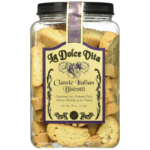 La Dolce Vita Classic Italian Almond Biscotti 40 Oz