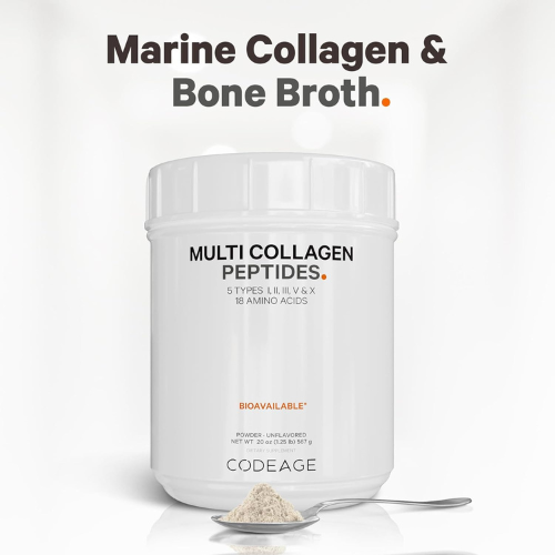 Codeage Multi Collagen Protein Powder – Hydrolyzed, Non-GMO, 20 Ounces
