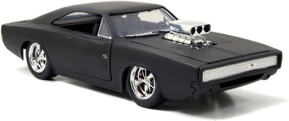 Jada Toys Fast & Furious – Metal Dom & 1970 Dodge Charger R/T (1:24) – Collectible Die-Cast Car