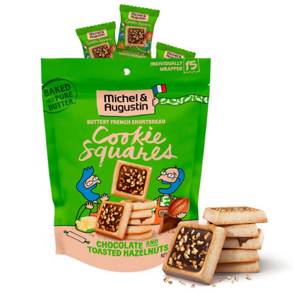 Michel et Augustin Gourmet Milk Chocolate & Hazelnut 15 Individually