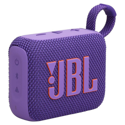 JBL Go 4 Bluetooth Speaker – Ultra-Portable, Waterproof (Purple)