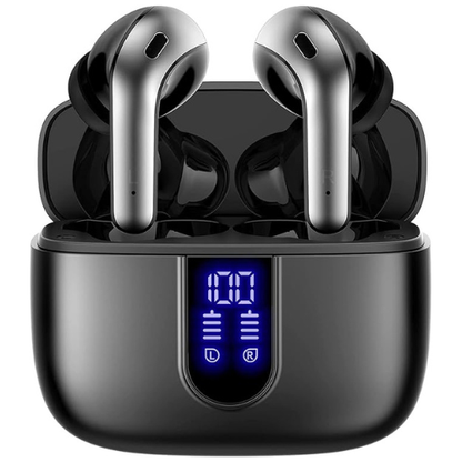 TAGRY Wireless Earbuds – 60H Playback, LED Display, IPX5