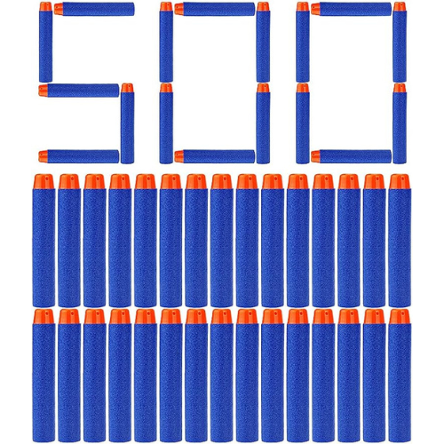 500-Pack Foam Dart Refills for Nerf N-Strike Elite Blasters