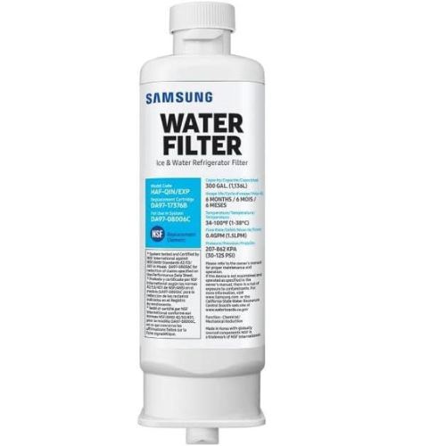 Samsung HAF-QIN/EXP Refrigerator Water Filter – Genuine, 1 Pack