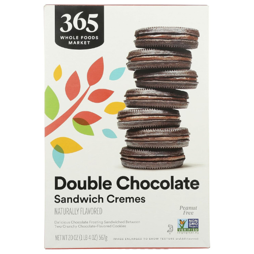 365 by Whole Foods Market Double Chocolate Sandwich Cremes 20 oz
