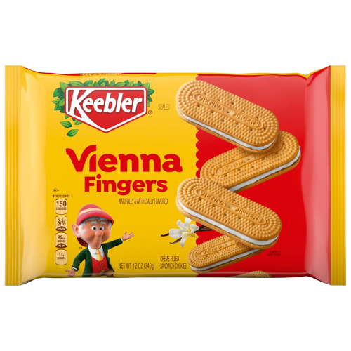 Keebler Vienna Fingers Creme Filled Sandwich Cookies 12 oz