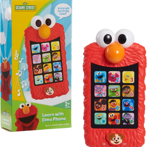 SESAME STREET Learn with Elmo Pretend Play Phone.
