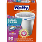 Hefty Small Trash Bags , Fabuloso Scent, 4 Gallon , 52 Count