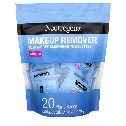 Neutrogena Makeup Remover Wipes Singles – 20 Count