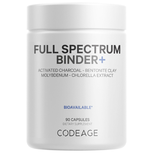 Codeage Binder Supplement – Activated Charcoal & Fulvic Acids, 90 Capsules